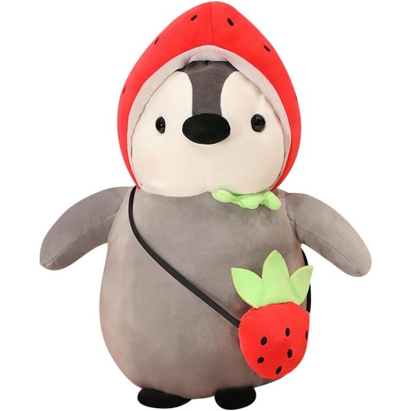 Cute Cartoon Penguin Doll With Cute Hat And Small Bag,Penguin Plush Stuffed Toy Great Gifts For Lovers Friends And Families