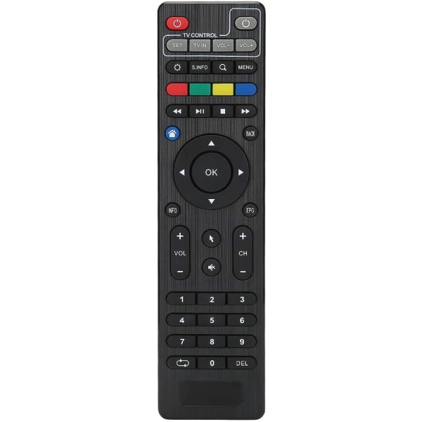 Tvip-fjärrkontroll Tvip fjärrkontroll Abs svart TV TV Set Top Box fjärrkontroll för Tvip412 Tvip415 Tvip605 Tvips300-Xin