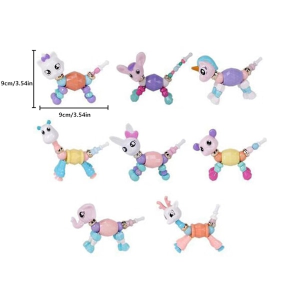 Magiske Kjæledyr Armbånd, Dyr Kjæledyr Armbånd Magiske Enhjørninger, Valper Twist maji