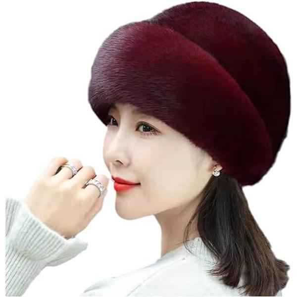 Kvinners Vinter Fluffy Fashionable Beanie