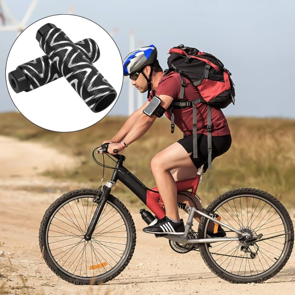 Universal cykelpinnar, aluminiumlegering cykelfotpinnar, halkskyddade bakre fotpedaler BMX stuntpinnar för mountainbikes Cykelpassagerare Cykeltillbehör