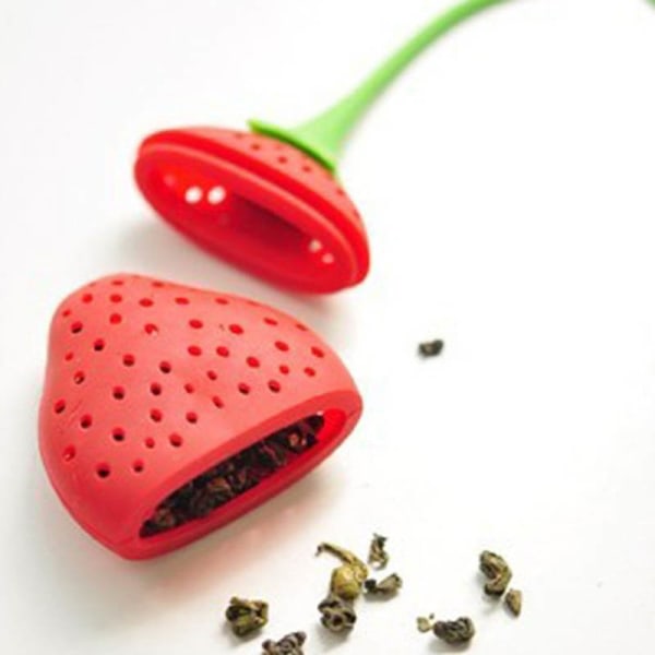 Tesil / tehållare i silikon - Strawberry Multi - Gear