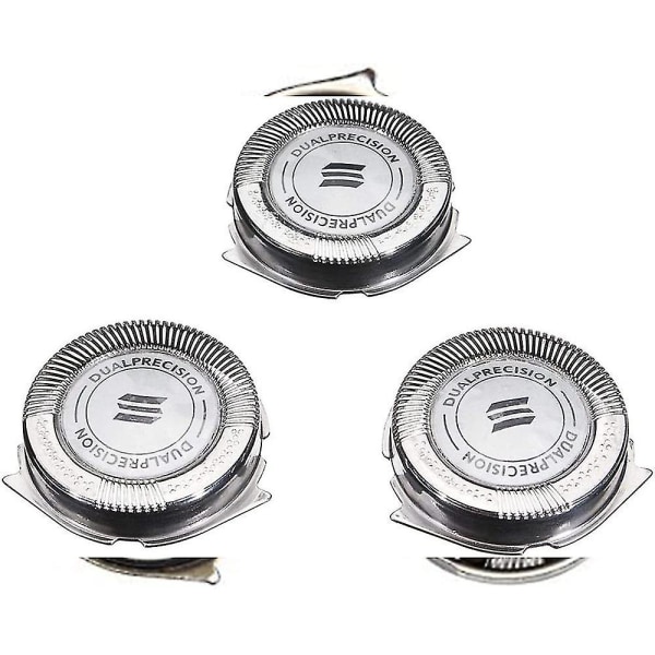 1/3 stk. Hq8 udskiftningsbarberhoveder til Philips Shaver 7180 Hq7140 Hq6075 Pt726 dobbeltpræcisionsbarbermaskine - 3pcs