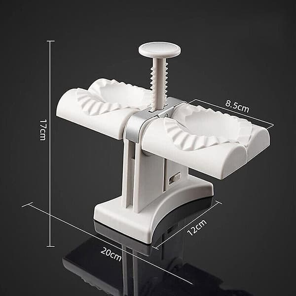 Hjemmelagd Dobbelthodet Automatisk Dumpling Maker Mold Dumpling Wrapper Verktøy Ft