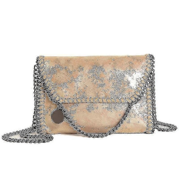 Damväskor Axelväska Messenger Väska Kedjeväska Clutch Väska gold