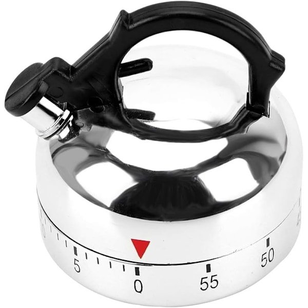 Vattenkokare Form Köksredskap Prylar Matlagnings Påminnelser Verktyg Nedräkning Larmpåminnelse 60 Minuter Kök Timer Mekanisk Timer