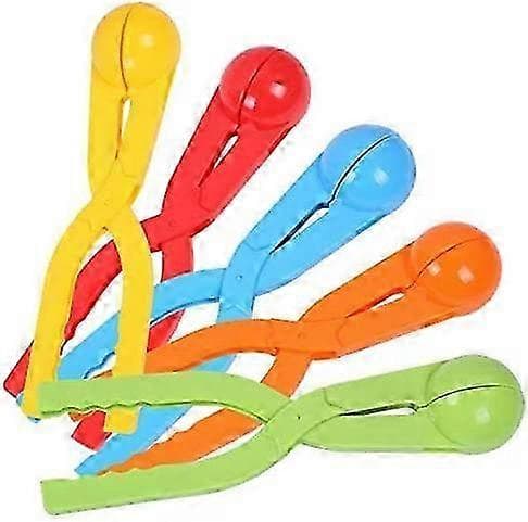 Snebold Maker Clip Sæt med 4 Snebold Makers med Håndtag til Sneboldkampe