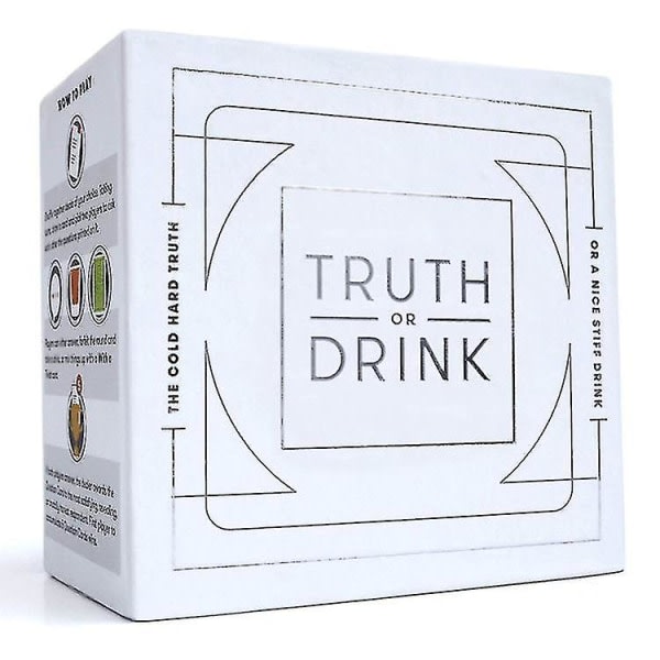 Truth or Drink Adult Casual Party Game Card