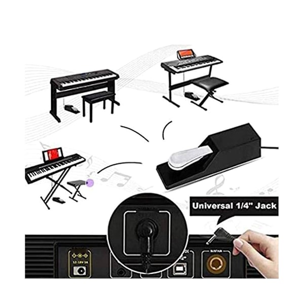 Klaver Keyboard Velegnet Til Elektrisk Klaver Elektronisk Keyboard Elektronisk Klaver Pedal