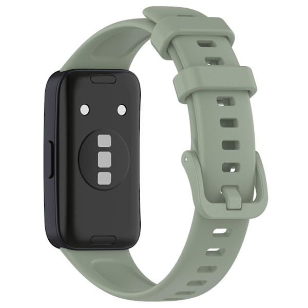 Huawei Band 8:lle silikoninen ranneke, vedenkestävä urheiluranneke Light green, Light Green Style F Huawei Band 8