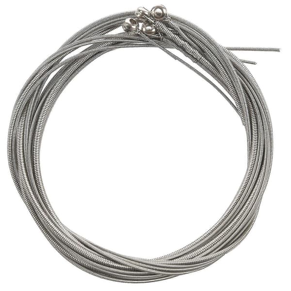 4 Stycken Bassträngar Basgitarr Tillbehör Gitarrsträngar Silverpläterade Gitarr Musik Tillbehör