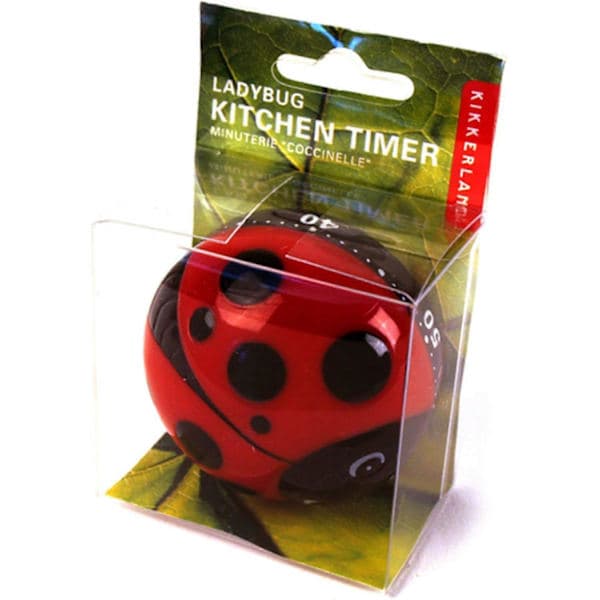 Mariehøne Køkken Timer, Rød[YJD]