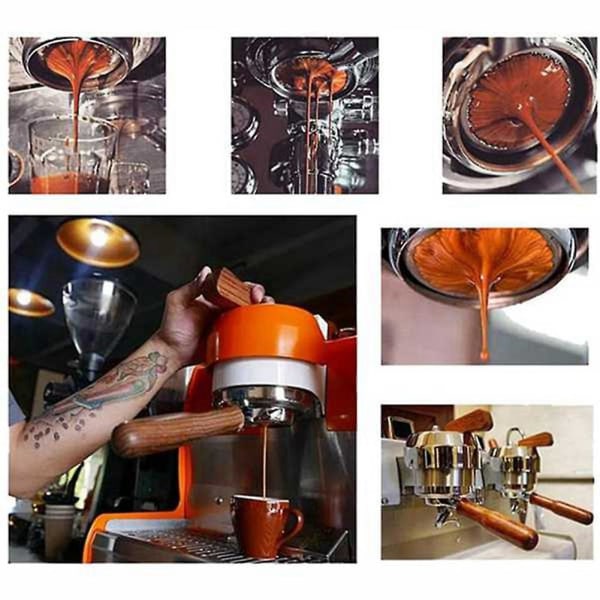 4 pakke 54 mm filterkurv for Sage 870/875/878/880 54 mm halvautomatisk kaffemaskin bunnløs Han