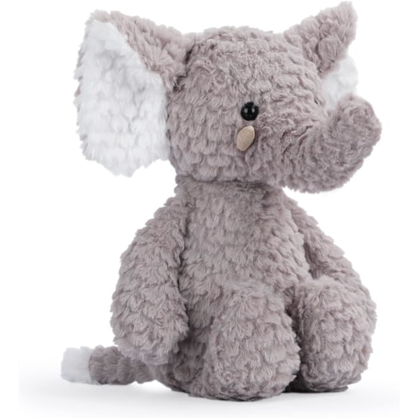 Norsun pehmolelu, 35 cm nallepehmolelu lapsen halin pehmolelu syntymäpäivä, Lil Grey Elephant