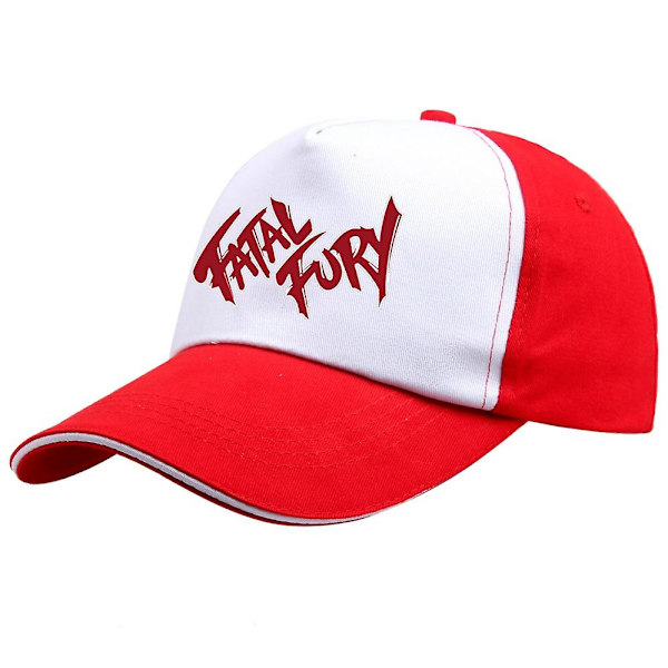 Anime Spill Cosplay Hatt Lastebilsjåfør Terry Bogard Boksing Bomulls Baseballhatt Bokser Fatal Fury Bokstav Broderte Caps 1