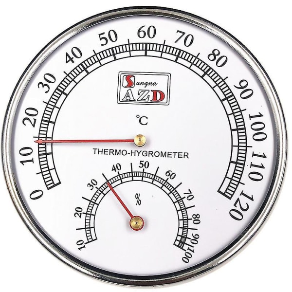 Sauna Rumtermometer Hygrometer, Celsius Meter Monitor Til Workshops, Svømmebassin Hy