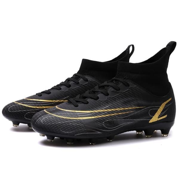 Fotballsko for barn, gutter og jenter, svarte black 42