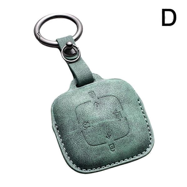 Nøglecover til Zeekr Bluetooth-nøgle, nøglering, bilinteriørstil Type A is dark green