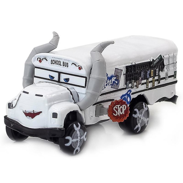 Pixar Cars 3 Oversized Deluxe Diecast Collection Miss Fritter -malliauto - White