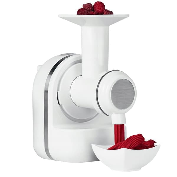 Alsidig Foodprocessor: Juice, Desserter & Rivning Hvid