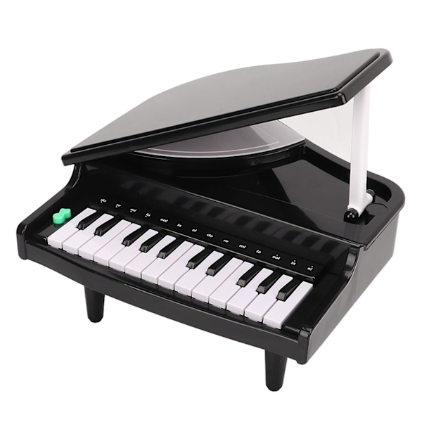 Elektroniskt piano för barn, svart, pedagogiskt piano, multifunktionellt musikaliskt lärande leksaker