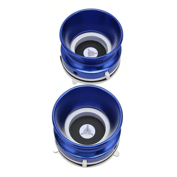 Studer Revox 2. generations NAB Hub-adapter poleret aluminium 10 tommer universel ladeenhedsbase til Akai Teac