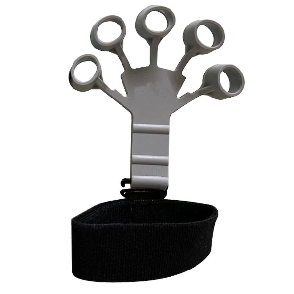 Gripster Grip -käsineet Silikoni Grip Strengthener -Sormen venytyskone - Grey