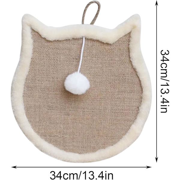 Kattklös, Scratch Chat Kartong För Kattskrapa För Katter I Kartongskål I Kartongskrapa