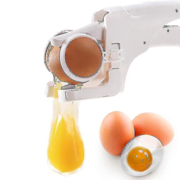 2023-æg Cracker Håndholdt York And White Separator Hjælper Æggeåbner Køkken Gadget Tool