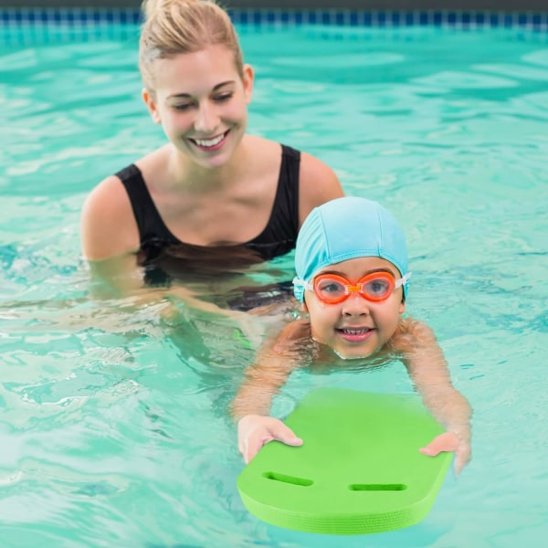 Svømme kickboard to greb fitness pool svømme flyder EVA skum træningsbræt til børn