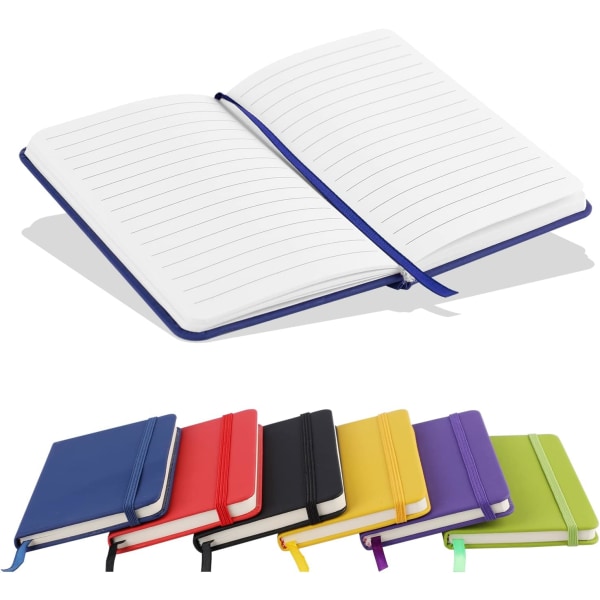 A6 Pocket Notebook - 160 sidor/80 ark - Blue