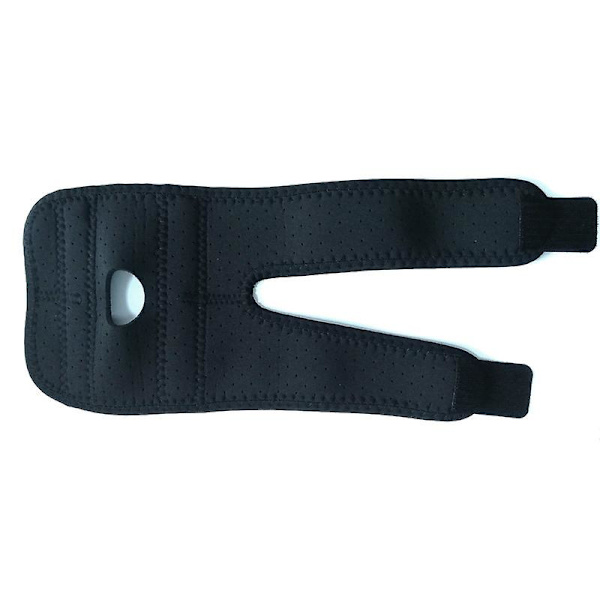2 stk. Justerbar Tennisalbue Støtte Wrist Sweatband, Sort