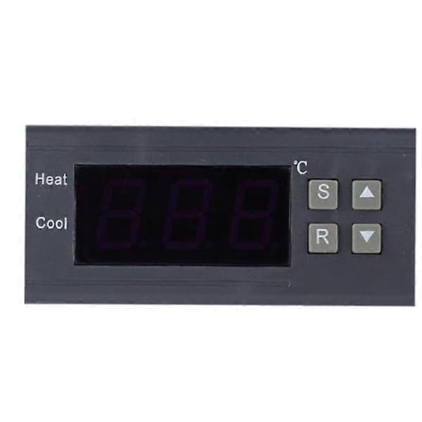 Digital temperaturregulator -99-400 grader PT100 M8 probe termoelement sensor indbygget termostat 220V strømafbryder