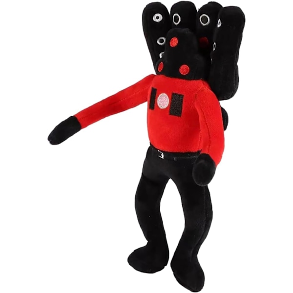 WC-pehmolelu, Skibidi -WC-kaiutinmies Bosses-pehmolelu, Skibidi -WC-pelipiirretty pehmolelu