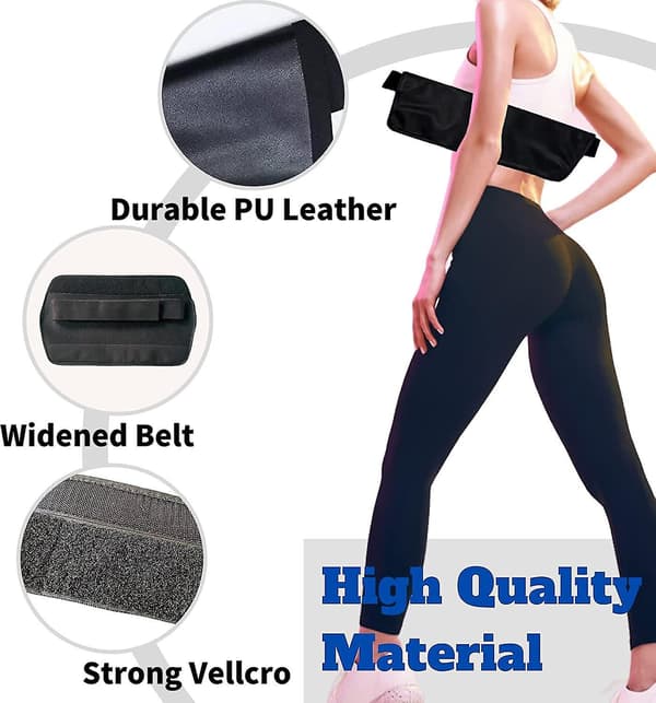 Hoftebælte til håndvægte, Booty Belt til hofteløft, hofteløftpude til squats, lunges, glute bridges