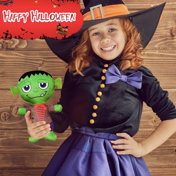 Halloween Hulk Plysch Leksaker Stoppade Dockor, 20cm Söt Hulk Plysch Kudde Docka Leksak, Cartoon Halloween Plysch Djur Leksak Hulk Plyschdjur