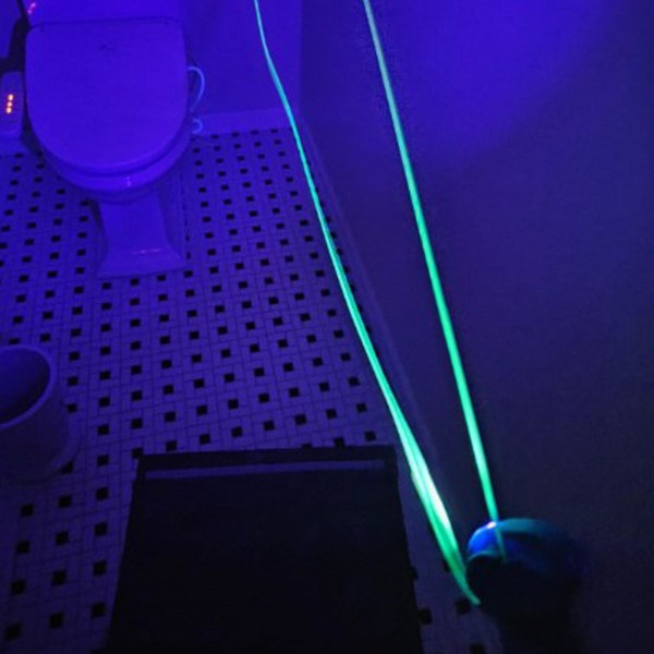 Helt ny Glow-in-The-Dark Loop Lasso, tauverkasterpropell, Loop Lasso String Shooter - blue