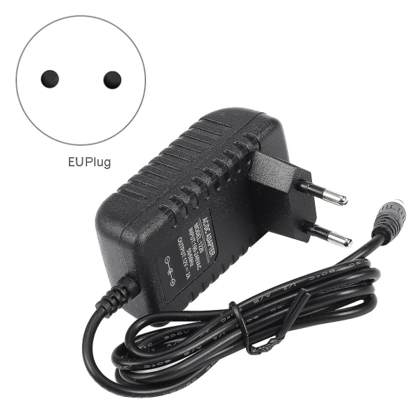 Ac/dc 12v 2a 24w Power Supply Adapter Transformer For 5050 3528 Light Eu Plug