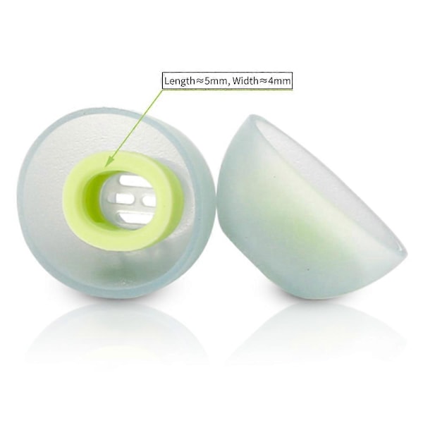 Fsw 6st Silikon Öronproppar För Oneplus Buds Pro2 Hörlurar Öronproppar Buds Pro 2 Tws Proppar Fiil Cc Pro2 Hörlurar Öronpluggar WHITE M-3Pairs