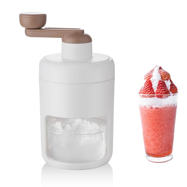 Rakad ismaskin Snow Cone Machine Manual - Bärbar iskross och rakad ismaskin med gratis iskubsbrickor - BPA-fri