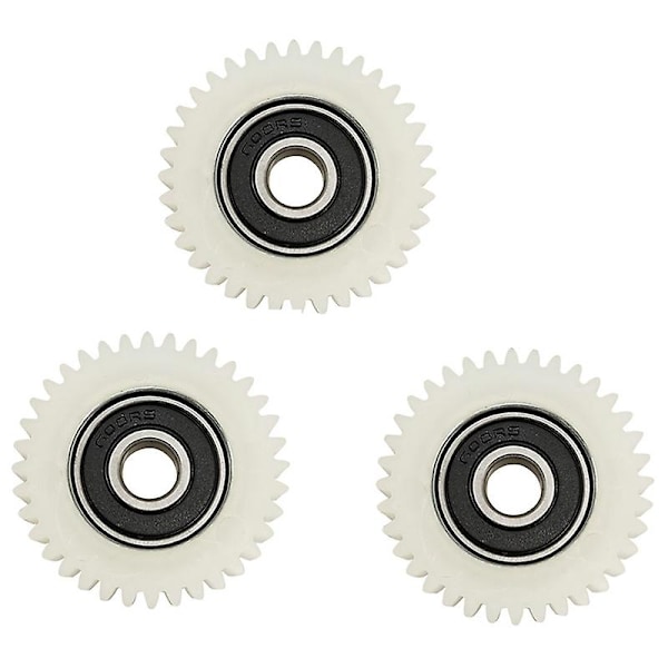 3pcs 36 Teeth 38mm Nylon Electronic Motor Gear Ball Bearing Gears For Electric Bike Bicycle