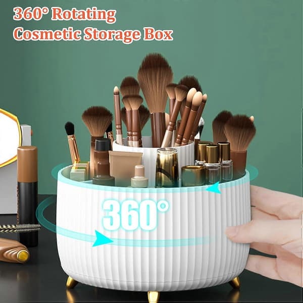 Makeup Organizer Makeup Børsteholder med 5 Rum