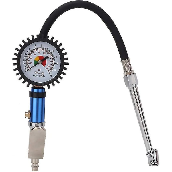 High Accuracy 12 Bar High Precision Tire Inflator With Tire Pressure Gauge Hy