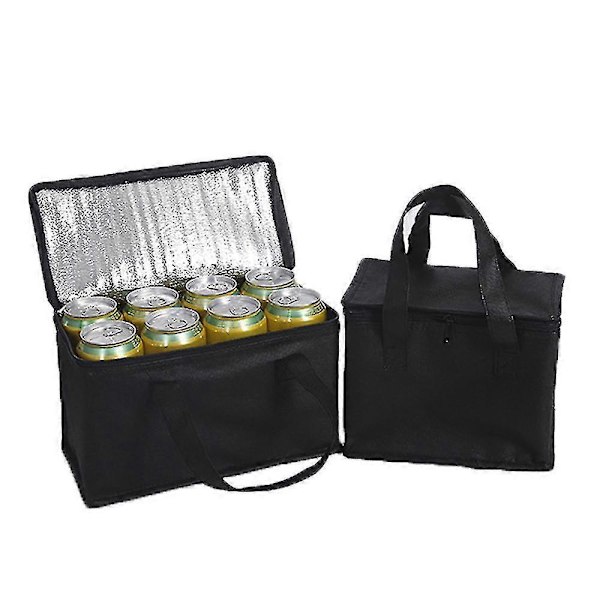 Isolerad matleveransväska Stor Aluminiumfolie Isolerad Cateringväska Pizzaväska Large
