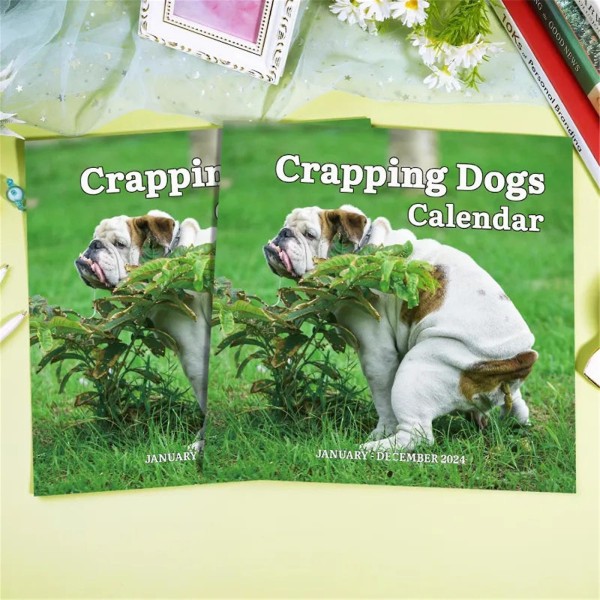 2024 Hund Bajs Kalender Hund Bajs Kalender