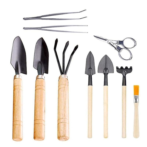 10pcs Garden Planting Tools Set For Bonsai, Succulents, Herbs, Terrariums And Planting