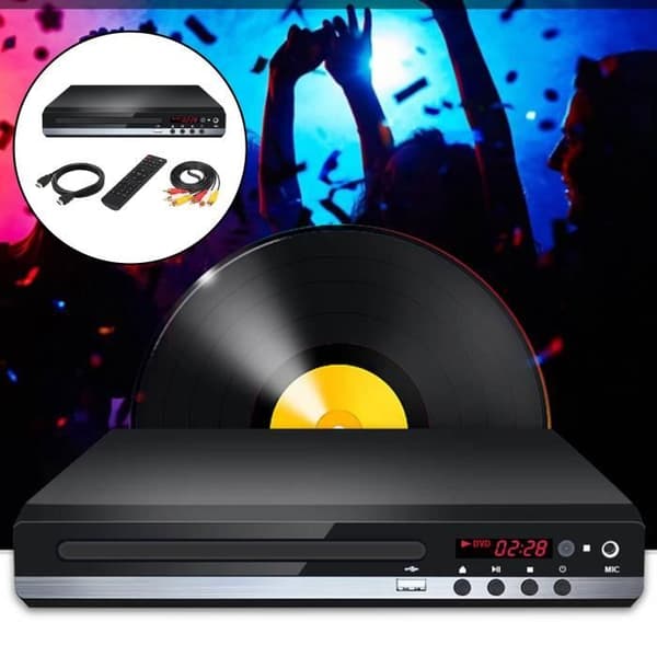 DVD-soitin - Kompakti - HDMI - USB - 5.1-stereotilaääni