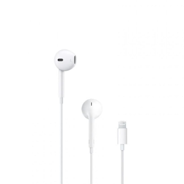 iPhone-yhteensopivat Lightning in-ear -kuulokkeet iPhone X/11/12/13/14 Valkoinen