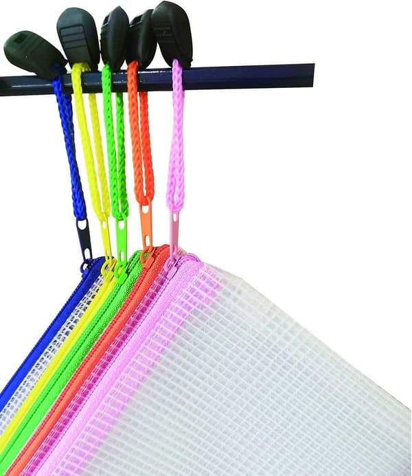 Almi A3 Dokumentmappe Glidelåsposer Plastlommer Mappe (a3-10stk) Gave