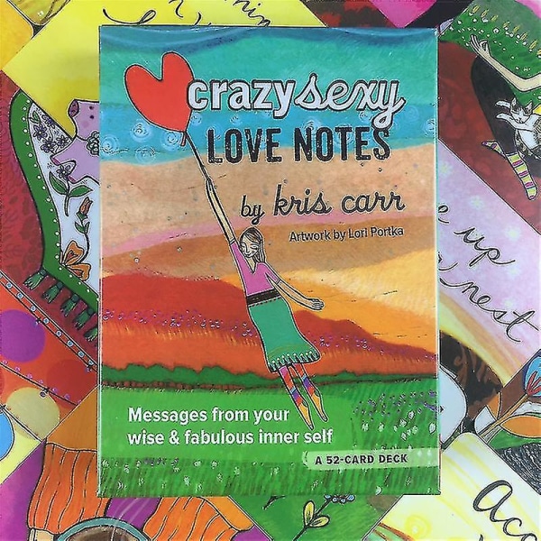 Crazy Sexy Love Notes Oracle Tarot Cards Bordspil Engelsk version Pdf Vennesammenkomster Brætspil Spillekort50 stk Ts59